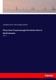 Cover von Three Years Travels through the Interior Parts of North-America