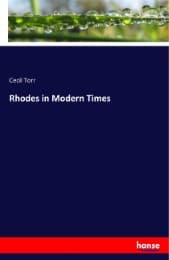 Cover von Rhodes in Modern Times