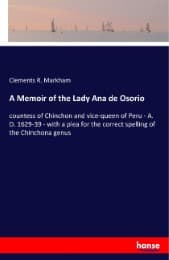 Cover von A Memoir of the Lady Ana de Osorio