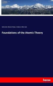 Cover von Foundations of the Atomic Theory