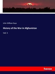 Cover von History of the War in Afghanistan