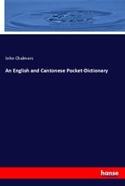 Cover von An English and Cantonese Pocket-Dictionary