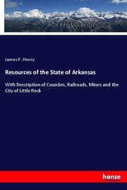 Cover von Resources of the State of Arkansas