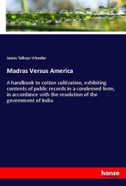 Cover von Madras Versus America