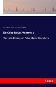 Cover von De Orbe Novo, Volume 1