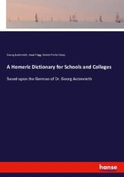Cover von A Homeric Dictionary for Schools and Colleges