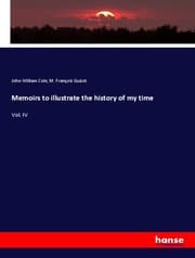 Cover von Memoirs to illustrate the history of my time