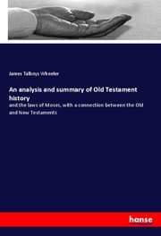 Cover von An analysis and summary of Old Testament history