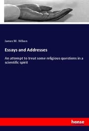 Cover von Essays and Addresses