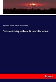Cover von Sermons, biographical & miscellaneous
