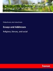 Cover von Essays and Addresses