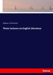 Cover von Three Lectures on English Literature