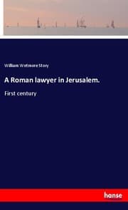 Cover von A Roman lawyer in Jerusalem.