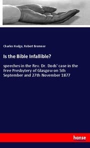 Cover von Is the Bible Infallible?