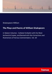 Cover von The Plays and Poems of William Shakspeare