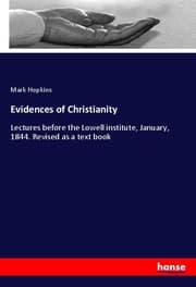 Cover von Evidences of Christianity