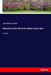 Cover von Memoirs of the life of Sir Walter Scott, Bart
