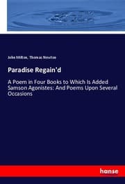 Cover von Paradise Regain'd