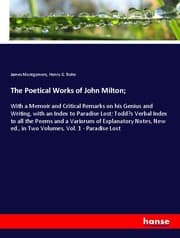 Cover von The Poetical Works of John Milton;