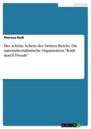 Cover von Der schöne Schein des Dritten Reichs. Die nationalsozialistische Organisation 'Kraft durch Freude'