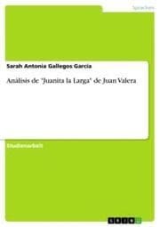 Cover von Análisis de 'Juanita la Larga' de Juan Valera