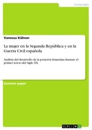 Cover von La mujer en la Segunda República y en la Guerra Civil española