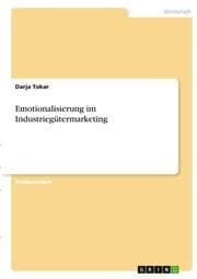 Cover von Emotionalisierung im Industriegütermarketing