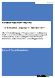 Cover von The Universal Language of Freemasonry