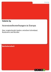 Cover von Sezessionsbestrebungen in Europa