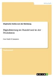 Cover von Digitalisierung im Handel und in der Produktion