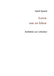 Cover von Lesen um zu leben