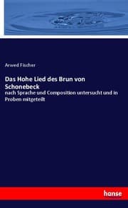 Cover von Das Hohe Lied des Brun von Schonebeck