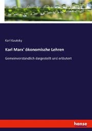 Cover von Karl Marx' ökonomische Lehren