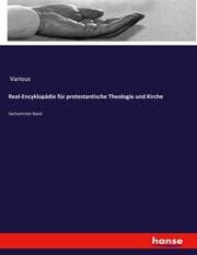 Cover von Real-Encyklopädie für protestantische Theologie und Kirche