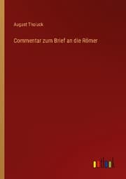 Cover von Commentar zum Brief an die Römer
