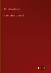 Cover von Alessandro Manzoni