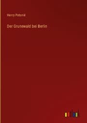 Cover von Der Grunewald bei Berlin