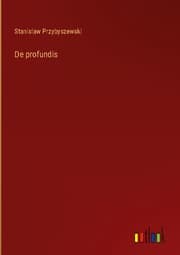 Cover von De profundis