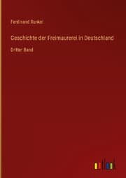 Cover von Geschichte der Freimaurerei in Deutschland