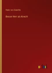 Cover von Besser Herr als Knecht