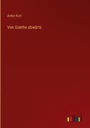 Cover von Von Goethe abwärts