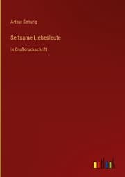 Cover von Seltsame Liebesleute