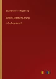 Cover von Seine Liebeserfahrung