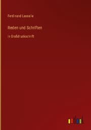 Cover von Reden und Schriften