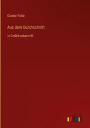 Cover von Aus dem Durchschnitt