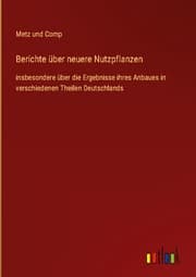 Cover von Berichte über neuere Nutzpflanzen
