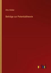 Cover von Beiträge zur Potentialtheorie