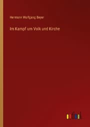 Cover von Im Kampf um Volk und Kirche