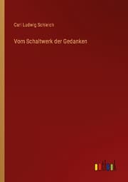 Cover von Vom Schaltwerk der Gedanken
