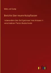 Cover von Berichte über neuere Nutzpflanzen